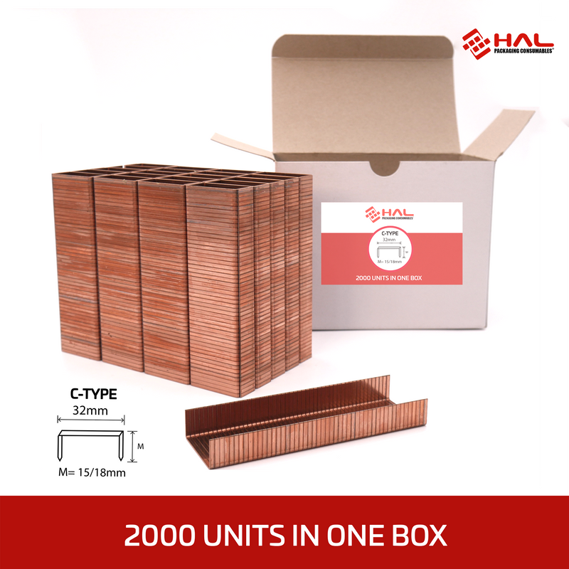 Type C Industrial Staples
