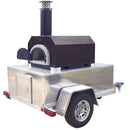 Chicago Brick Oven - CBO 750 Tailgater | Wood Fired Pizza Oven Trailer | 38" X 28" cooking surface | 2-3 - 10" pizzas at a time | 50-60 pizzas an hour