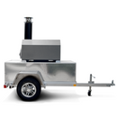 Chicago Brick Oven - CBO 750 Tailgater | Wood Fired Pizza Oven Trailer | 38" X 28" cooking surface | 2-3 - 10" pizzas at a time | 50-60 pizzas an hour