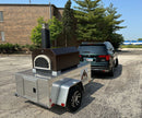 Chicago Brick Oven - CBO 750 Tailgater | Wood Fired Pizza Oven Trailer | 38" X 28" cooking surface | 2-3 - 10" pizzas at a time | 50-60 pizzas an hour