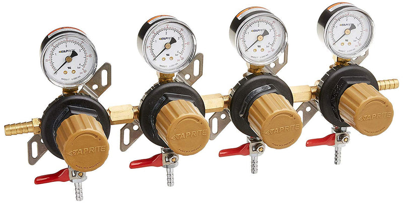 TapRite  4 Way Secondary Regulator