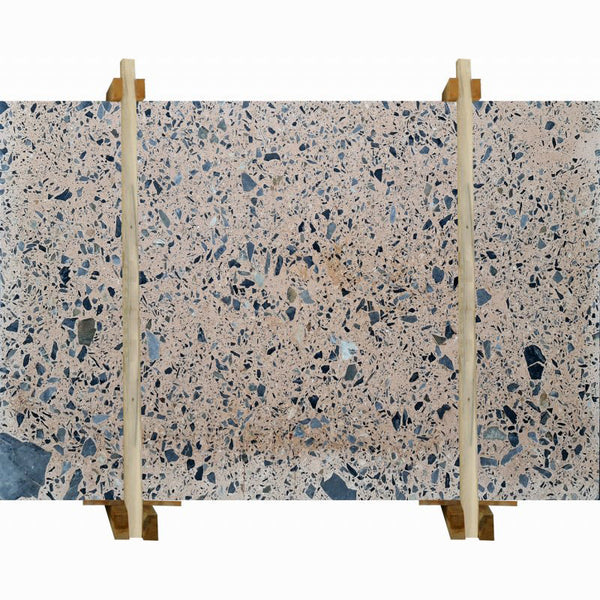 Terrazo Gold Bookmatching Marble Slabs Polished - Livfloors Collection