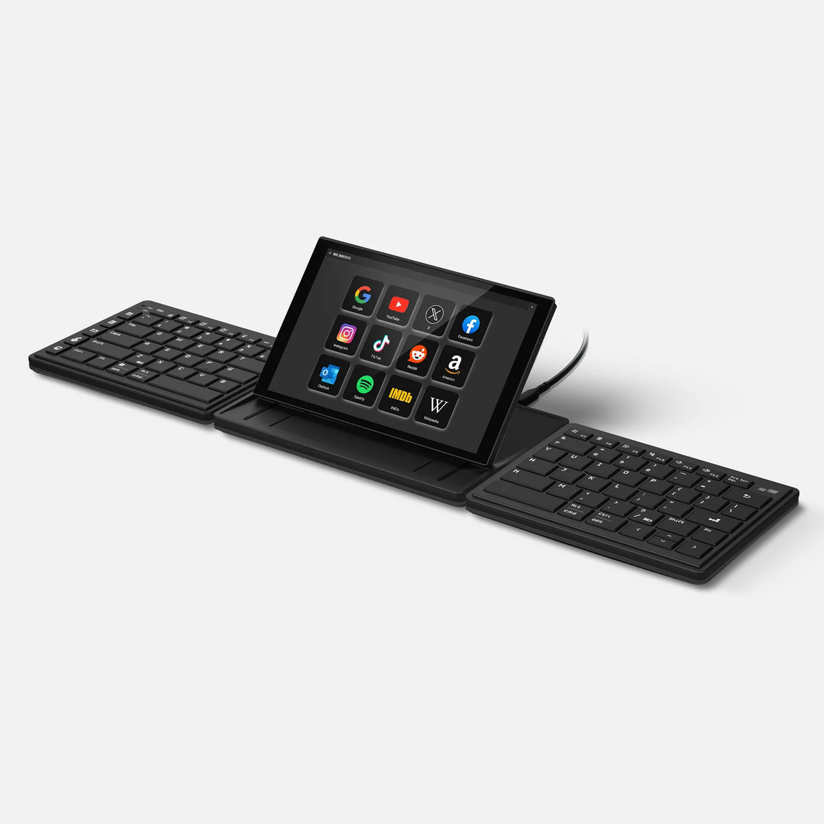 Mobile Pixels Tetra Split Keyboard with 8