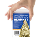 Thermal Foil Weatherproof Emergency Blanket - Pack of 5