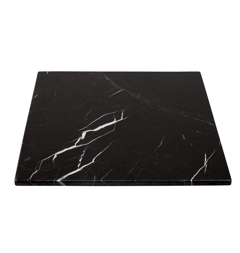 Marble Charcuterie Square Cutting/Serving Board Semi-Polished