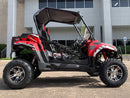 TrailMaster Challenger 200EX EFI UTV Deluxe, Windshield, Push Bar, Alloy Wheels, Light Bar