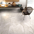 Tundra Gray Marble Floor and Wall Tile - Livfloors Collection