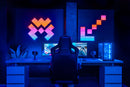 Twinkly Squares Extension Kit, RGB LED Panels Kit, Including 3 Extension Panels and Connection Cables, Compatible with HomeKit, Alexa and Google Home, Gaming Lights and Streaming, 16M+ Colors
