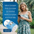 Adaptador de viaje para Tailandia - 3 en 1 - 2 USB - Tipo O - Diseño compacto (U2U-18)