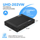 Controlador de videowall HDMI 2x2 4K a 60 Hz 
