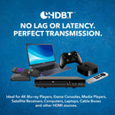 Extensor HDMI 4K UHD con HDBaseT sobre CAT5e/6/7. Admite control ARC e IR bidireccional hasta 70 m (UHD-EXB230AR-K).