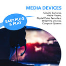 Extensor HDMI 4K Balun sobre cable de fibra óptica, HDR10, ARC y RS-232 hasta 40 km: de uno a muchos (transmisor y receptores se venden por separado) 