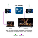 Extensor HDMI 4K por CAT6/7 - 70 m - EDID y alimentación por cable (UHD-IPC230-K)