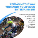 Divisor HDMI 1x4: 1 entrada y 4 salidas, UltraHD 4K, reducción de escala automática, EDID (UHD-PRO104) 