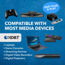 Extensor HDMI de placa de pared 4K sobre CAT 6/7 hasta 70 metros con HDBaseT (UHD-WPE230-K)