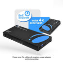 Extensor HDMI 4K 1x4 a través de CAT 6 hasta 35 metros con control IR unidireccional (UHD14-EX115-K) 