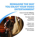 Extensor HDMI 4K 1x4 a través de CAT 6 hasta 35 metros con control IR unidireccional (UHD14-EX115-K) 