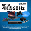 Extensor HDMI 4x4 con HDBaseT sobre CAT5e/6/7 hasta 122 m - Control IR y gestión EDID (UHD44-EXB400R-K)