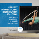 Extensor de matriz HDMI 4x4 - UltraHD 4K a 60 Hz con un solo cable CAT6/7 (UHD48-EX230-K) 