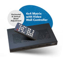 Matriz 4x4 sin interrupciones 4K a 60 Hz con videowall (UHDS-404VW)