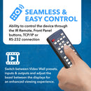 Matriz 4x4 sin interrupciones 4K a 60 Hz con videowall (UHDS-404VW)