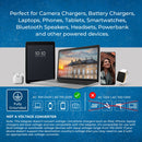 Adaptador de viaje para Dinamarca - 2 en 1 - Tipo K - Diseño compacto (US-20)