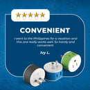 Japan, Philippines Travel Adapter - 2 in 1 - Type A - Compact Design (US-6)