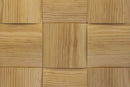 US Pine Big Straw Mesh-mounted Wood Mosaic Wall Tile - Livfloors Collection