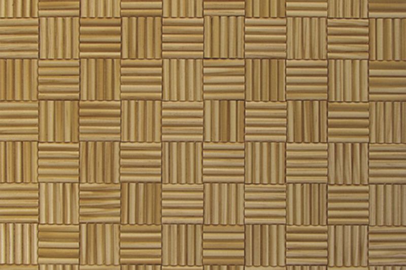 US Pine Madlen Mesh-mounted Wood Mosaic Wall Tile - Livfloors Collection