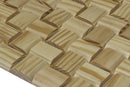 US Pine Pyramid Mesh-mounted Wood Mosaic Wall Tile - Livfloors Collection