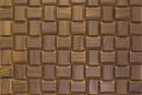 US Pine Pyramid Thermowood Mesh-mounted Mosaic Wall Tile - Livfloors Collection