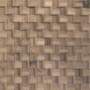 US Walnut Infinity Mesh-mounted Wood Mosaic Wall Tile - Livfloors Collection