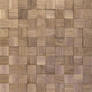 US Walnut Natural Mesh-mounted Wood Mosaic Wall Tile - Livfloors Collection