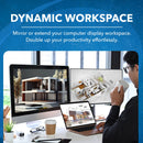 Extensor divisor HDMI OREI SplitXtend para pantalla extendida con dos monitores (USB-C2HDMI2)