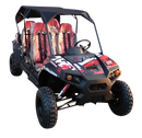 TrailMaster Challenger 300E EFI 4-Seater UTV Side-by-Side