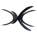 Unique Shape Metal Table Base/Legs Matte Black