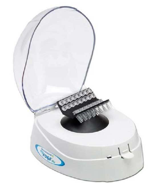 Benchmark C1008 MyFuge Mini Centrifuge, with 2 Rotors, 100-240V (US plug)