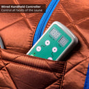 Durasage Health - Sauna de interior portátil grande de iones negativos con bajo EMF, silla y reposapiés calefactado incluidos - Cobre