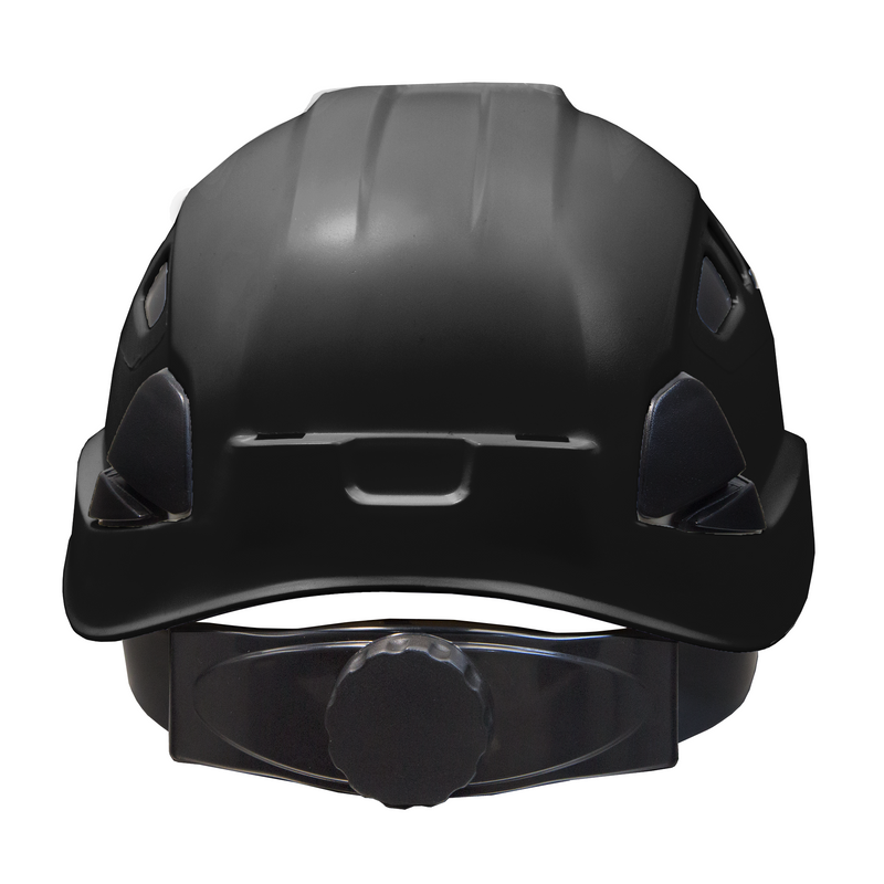 Ventilated Rescue Hard Hat with Adjustable 6 Point Suspension