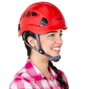 Ventilated Rescue Hard Hat with Adjustable 6 Point Suspension
