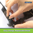 Ventilated Safety Work at Height Helmet System with Face Shield and Earmuffs