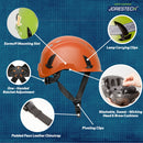 Ventilated Work at Height Hard Hat & Water-Resistant Headlight Bundle
