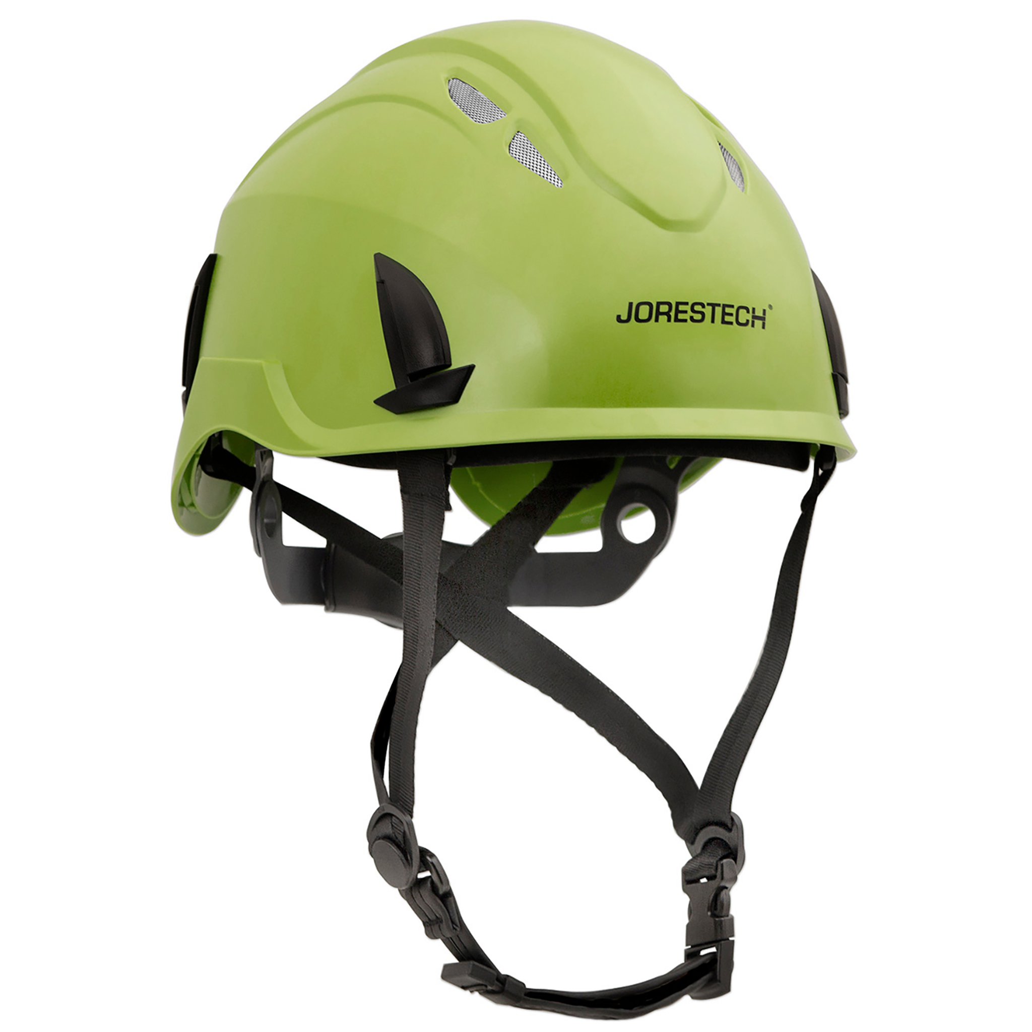 Ventilated Work at Height Hard Hat with Anti-Intrusion Mesh and 4 Poin