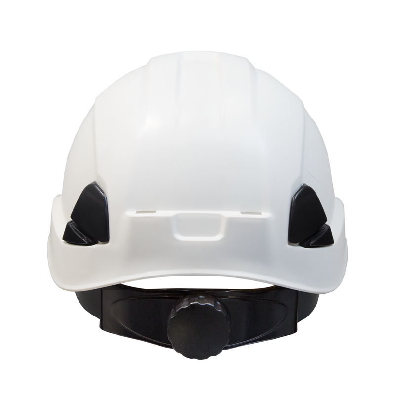 Ventilated Rescue Hard Hat with Adjustable 6 Point Suspension
