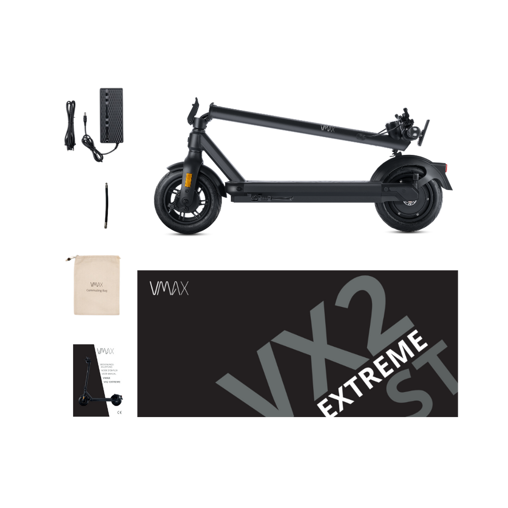 VMAX VX2 EXTREME Electric Scooter | Wellbots | Free Shipping