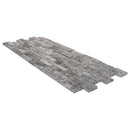 Ventana Gray Ledger Multi-surface 3D Panel 6"x24" Marble Wall Tile - Full Truckload
