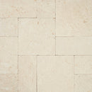 Mayra White Limestone Antique Pattern Tumbled - Full Truckload