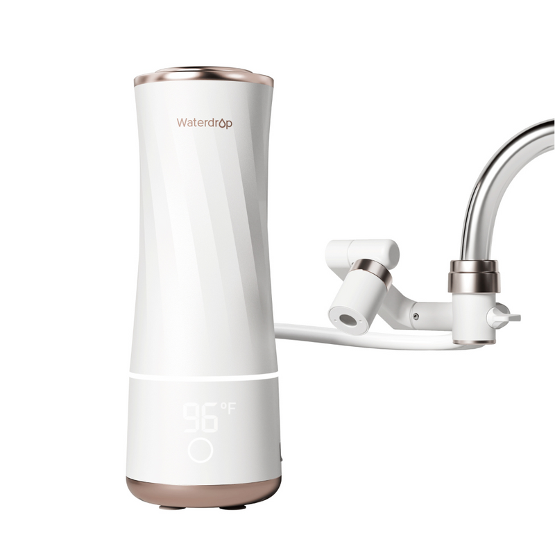 Waterdrop - Limpiador facial para el cuidado de la piel con grifo con filtro de agua 