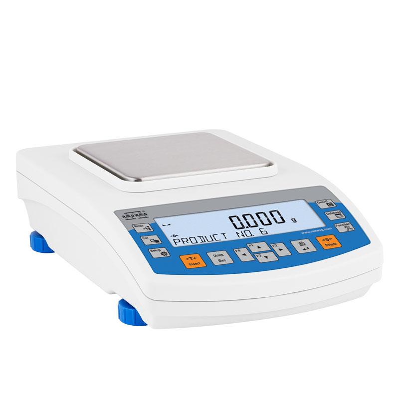 Balanza de precisión Radwag WL-212-0021, capacidad de 600 g, legibilidad de 0,001 g, PS 750.R2 con 2 años de garantía