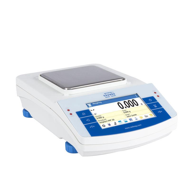 Balanza de precisión Radwag WL-218-0015 PS 210.X2 con capacidad de 210 g y legibilidad de 0,001 g, 2 años de garantía